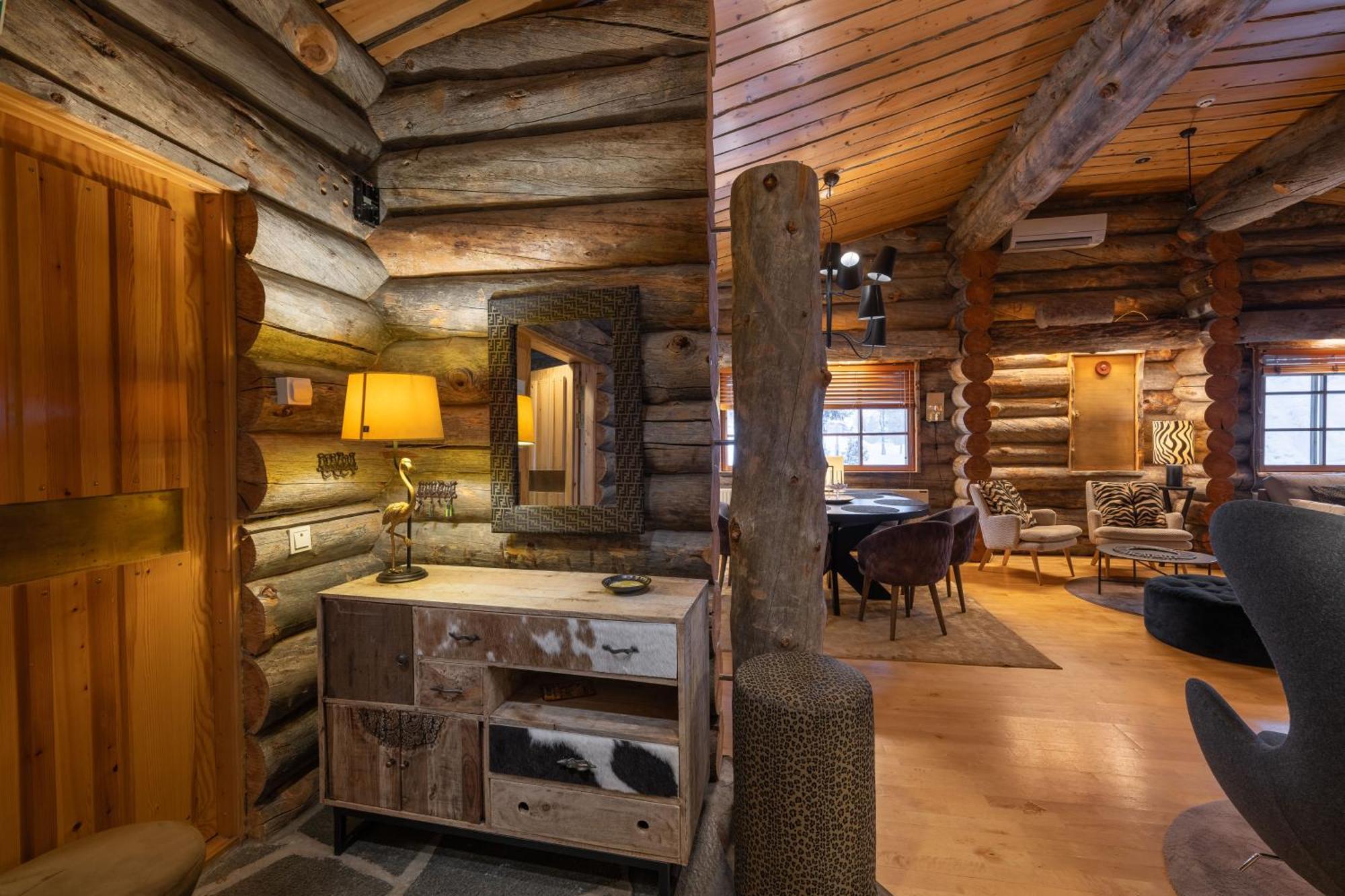 Kuukkeli Log Houses Teerenpesae - Premium Suite A48 Saariselka Eksteriør bilde