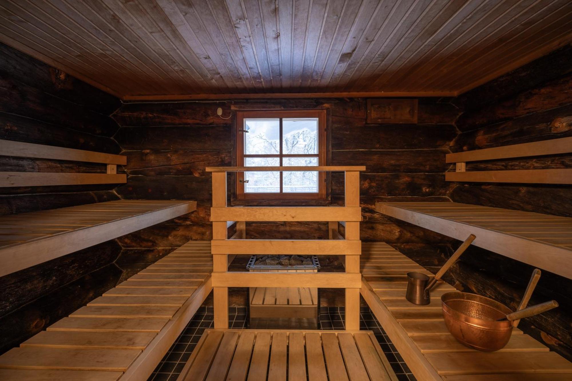 Kuukkeli Log Houses Teerenpesae - Premium Suite A48 Saariselka Eksteriør bilde