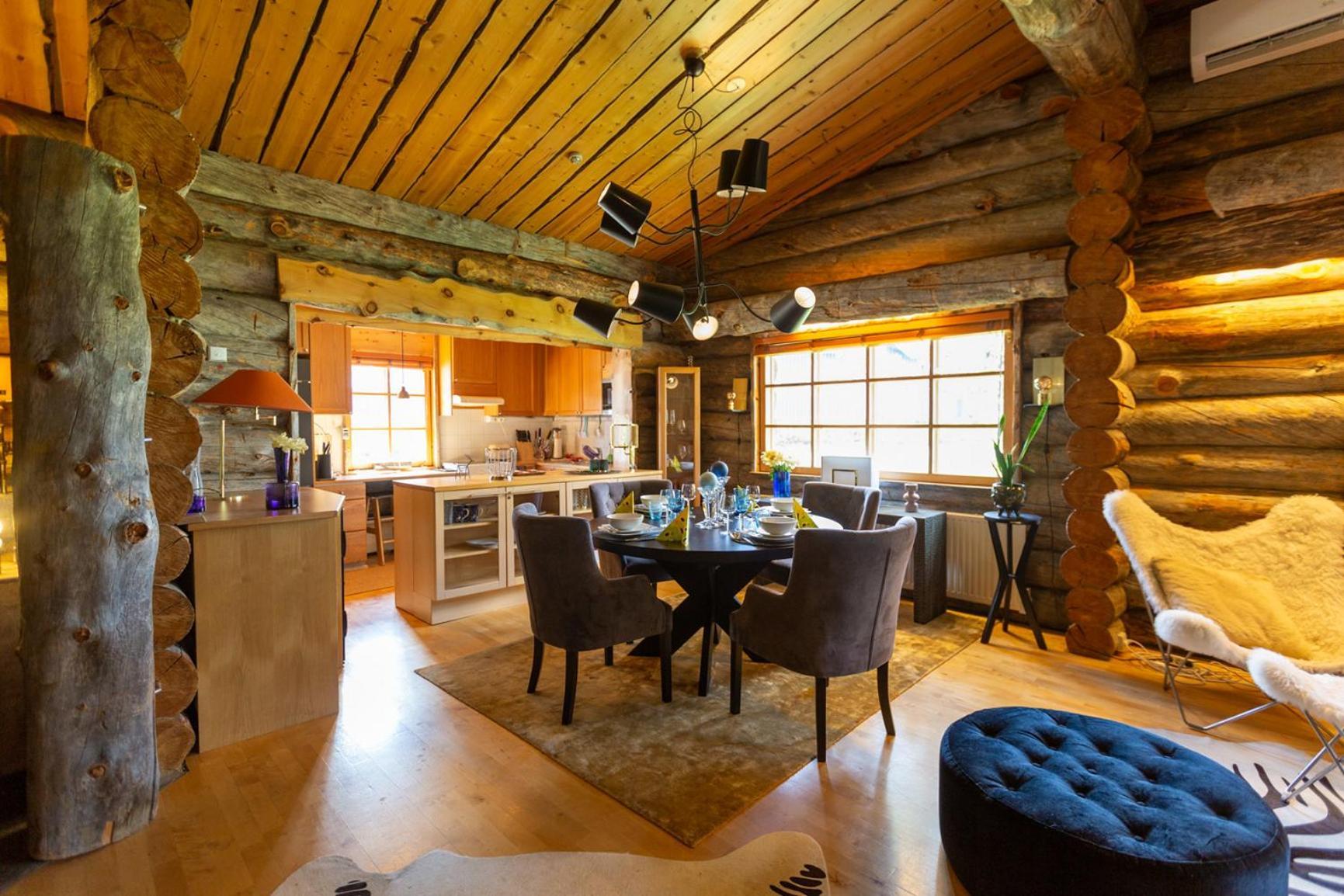 Kuukkeli Log Houses Teerenpesae - Premium Suite A48 Saariselka Eksteriør bilde