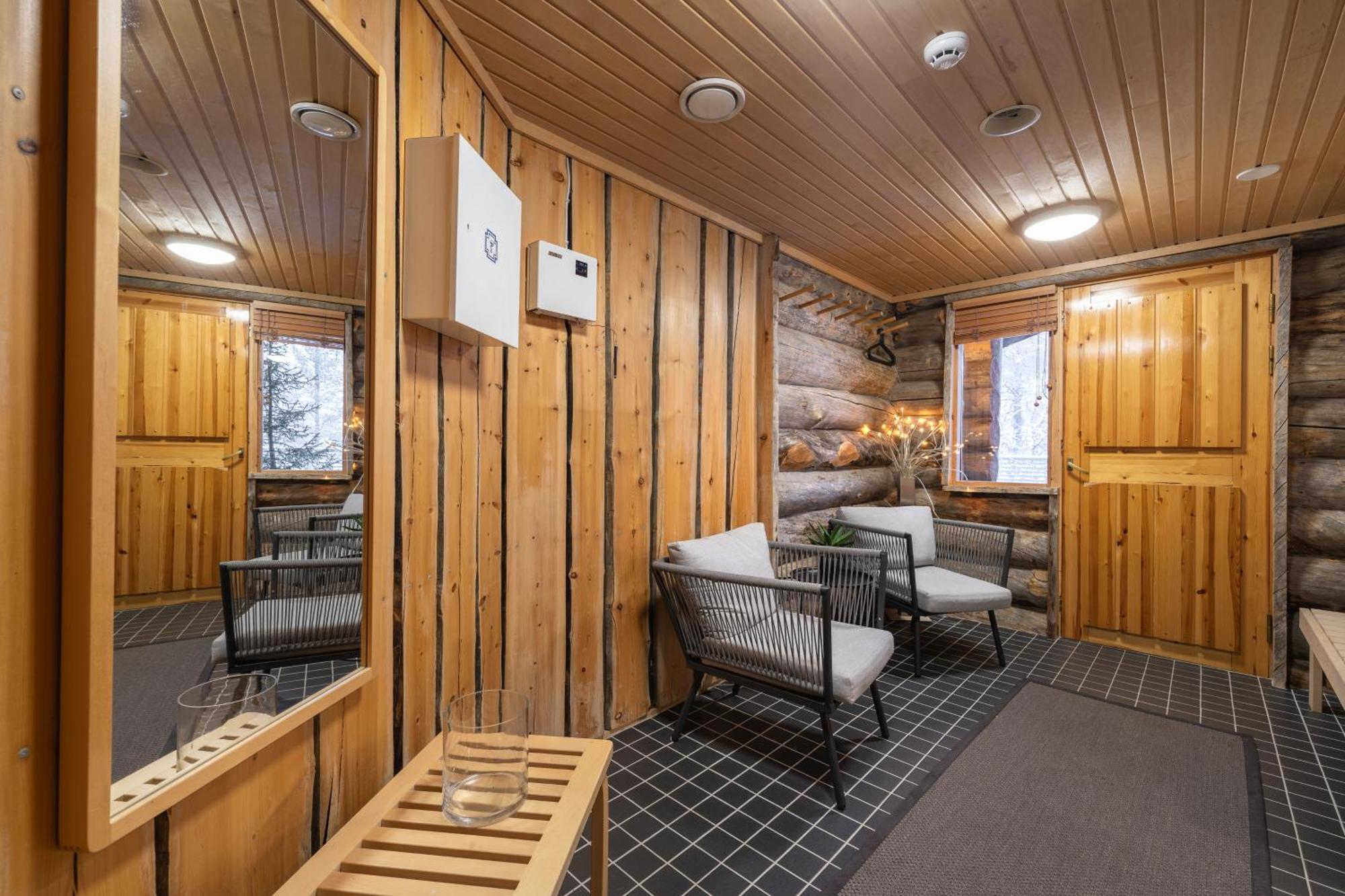 Kuukkeli Log Houses Teerenpesae - Premium Suite A48 Saariselka Eksteriør bilde