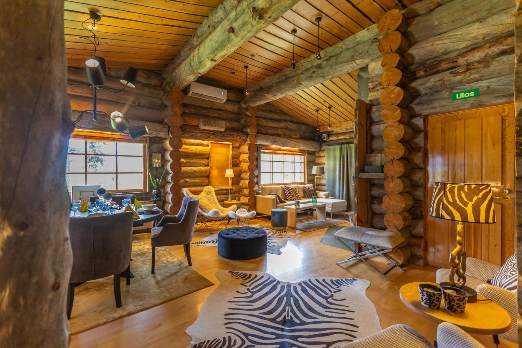 Kuukkeli Log Houses Teerenpesae - Premium Suite A48 Saariselka Eksteriør bilde